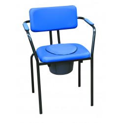 Chaise Percée, idéale pour la chambre. Seau (5 litres)