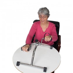 Pédalier d'appartement pour rééducation des bras et jambes