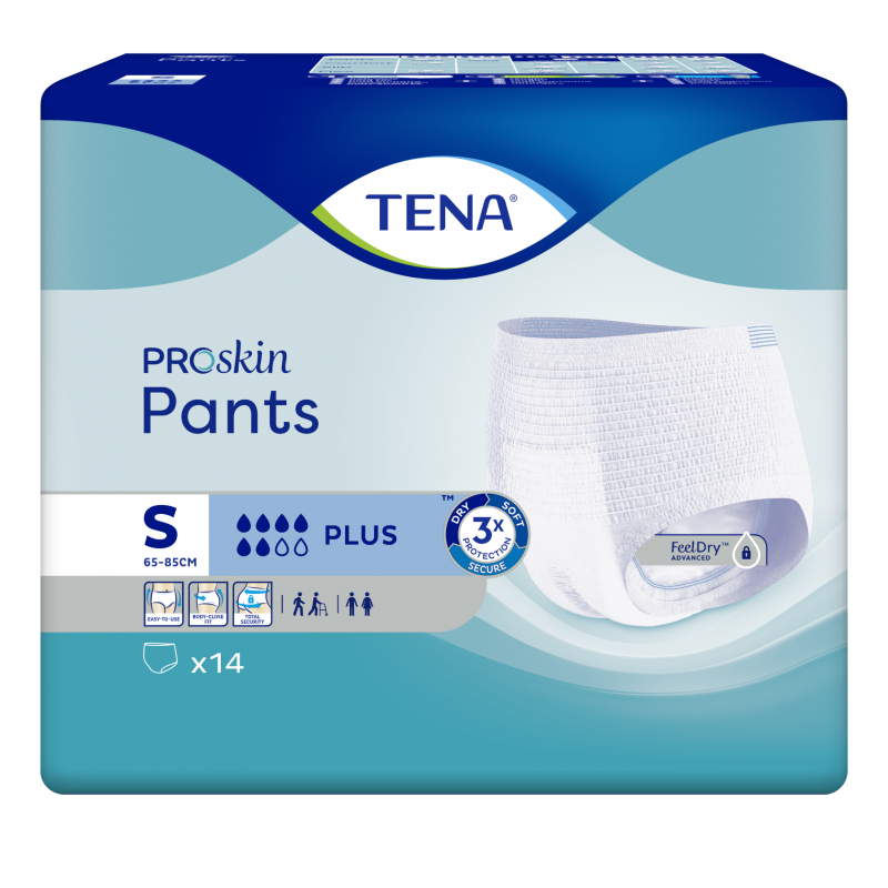 TENA Pants Plus - Sous-vêtements absorbants confortables et discrets pour l'incontinence