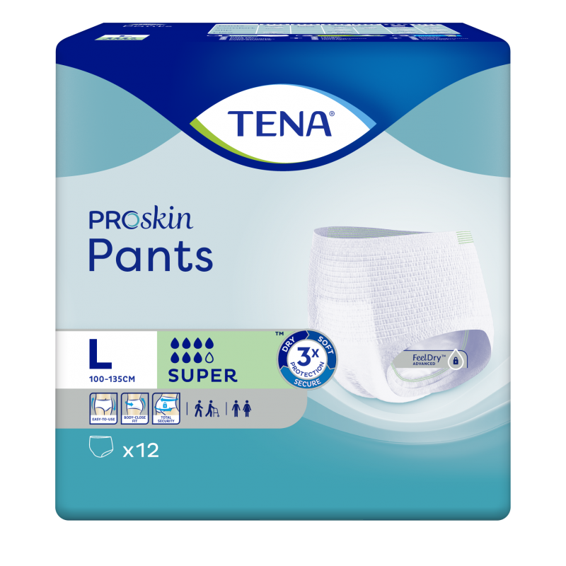 Tena Pants Super Large: Protection urinaire incontinence moyenne femme