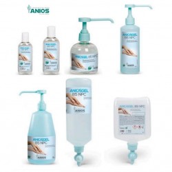 Gel hydroalcoolique Aniosgel, gel antibactérien désinfectant 1 litre