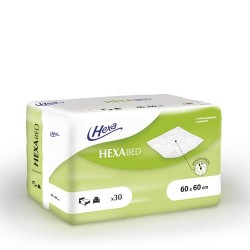 Protection literie fuite urinaire incontinence Hexa Bed 60x60
